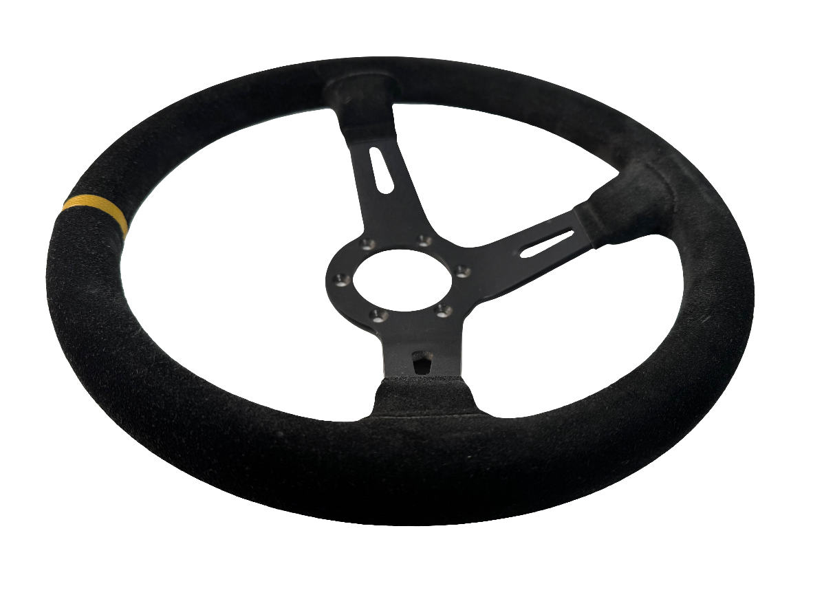 Racegear Revolution Steering Wheel Suede 330mm