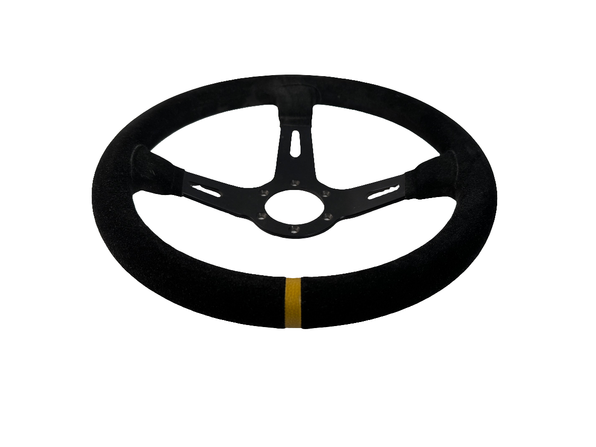 Racegear Revolution Steering Wheel Suede 330mm