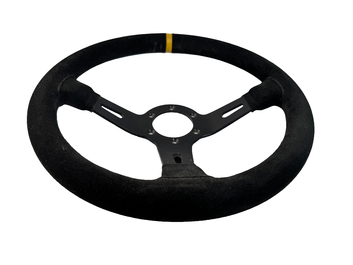 Racegear Revolution Steering Wheel Suede 330mm