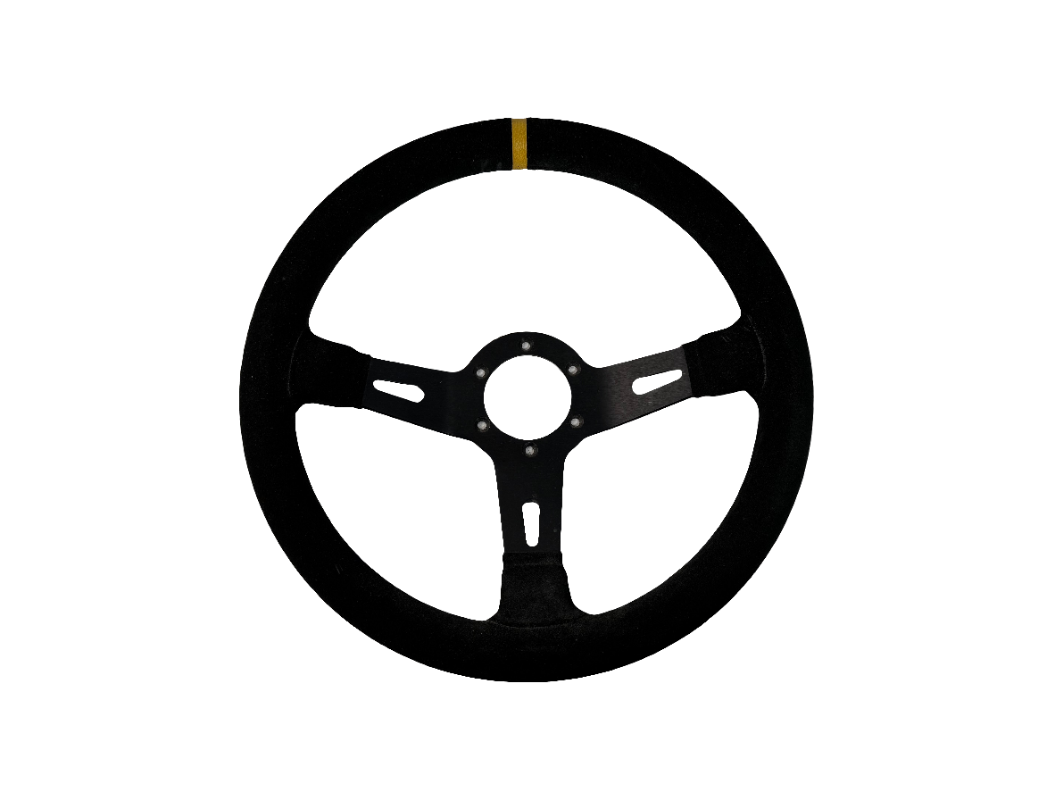 Racegear Revolution Steering Wheel Suede 330mm