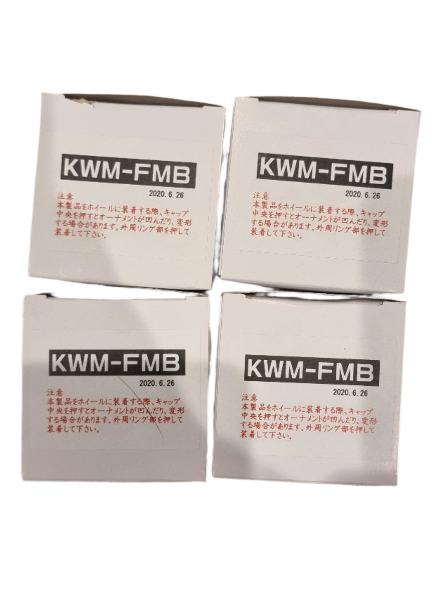 Work Emotion Wheel Centre Caps x4 KWM-FMB