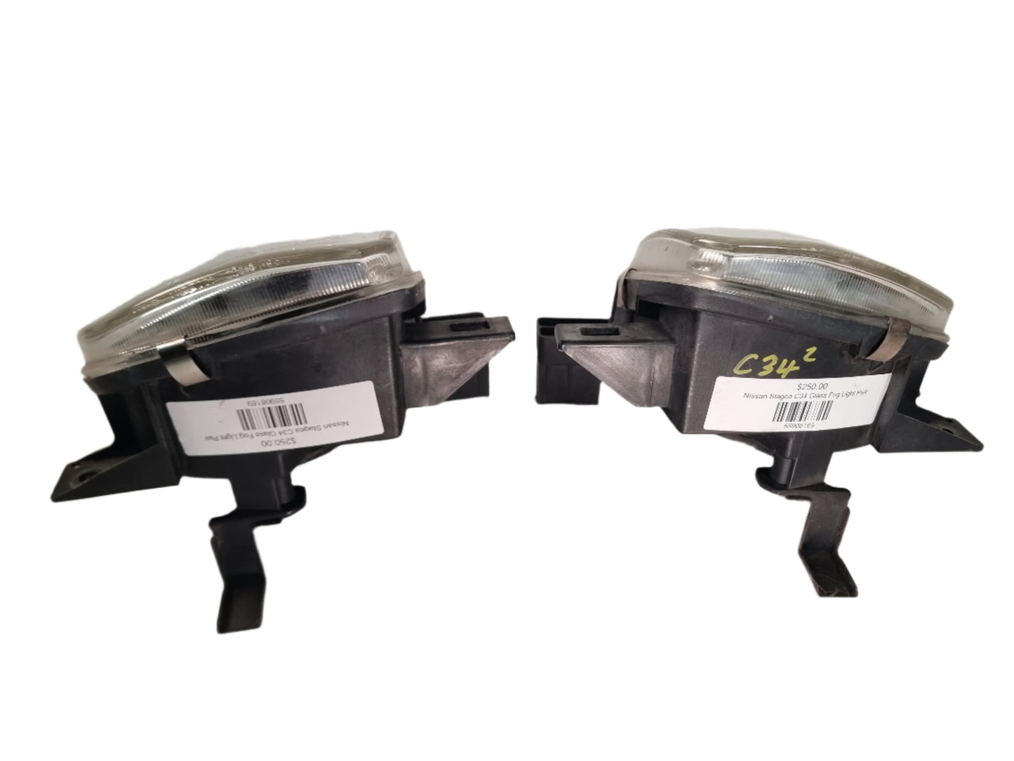 Nissan Stagea C34 Glass Fog Light Pair