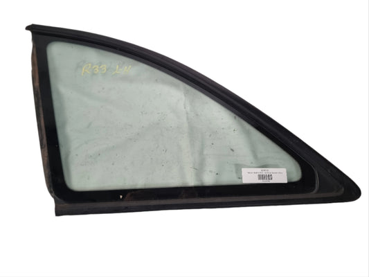 Nissan Skyline R33 LHS Rear Quarter Glass